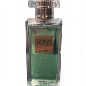 TOVA Beverly Hills Bergamot Eau de Parfum 1 oz Green Bottle New Rare